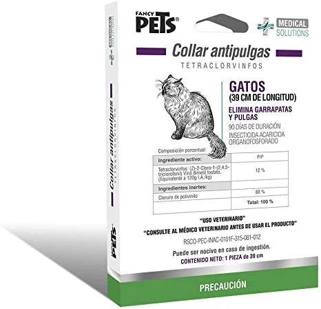 COLLAR ANTIPULGAS GATO