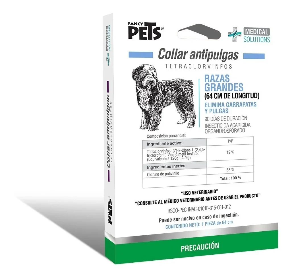 COLLAR ANTIPULGAS PERRO
