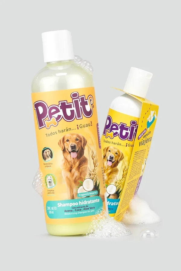 SHAMPOO PERROS AVENA-COCO PARA EL CUIDADO DE LA PIEL - VERSION VIAJERO 100 ML