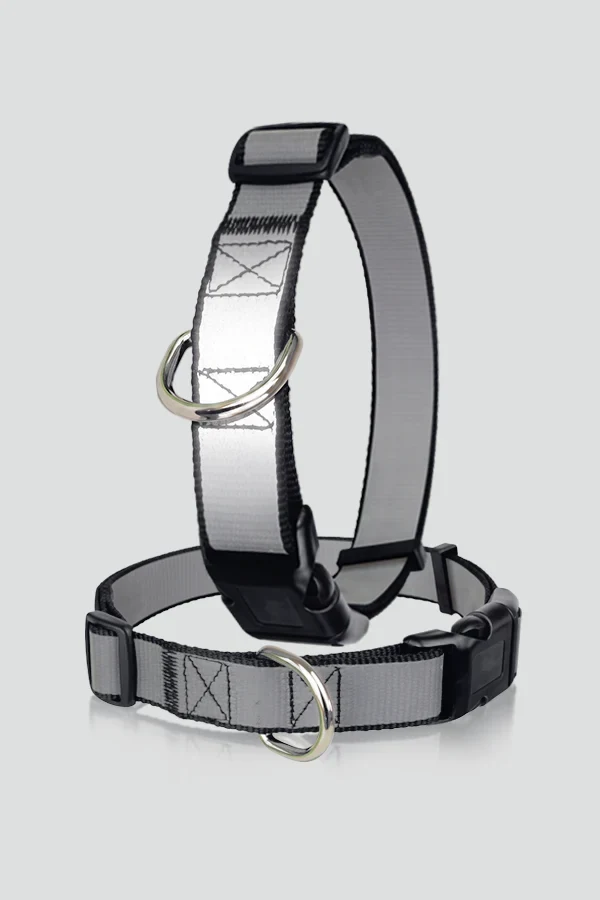 COLLAR PARA MASCOTAS REFLECTANTE L, NEGRO
