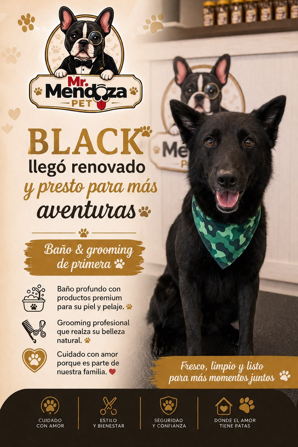 Black en el Muro de la Fama